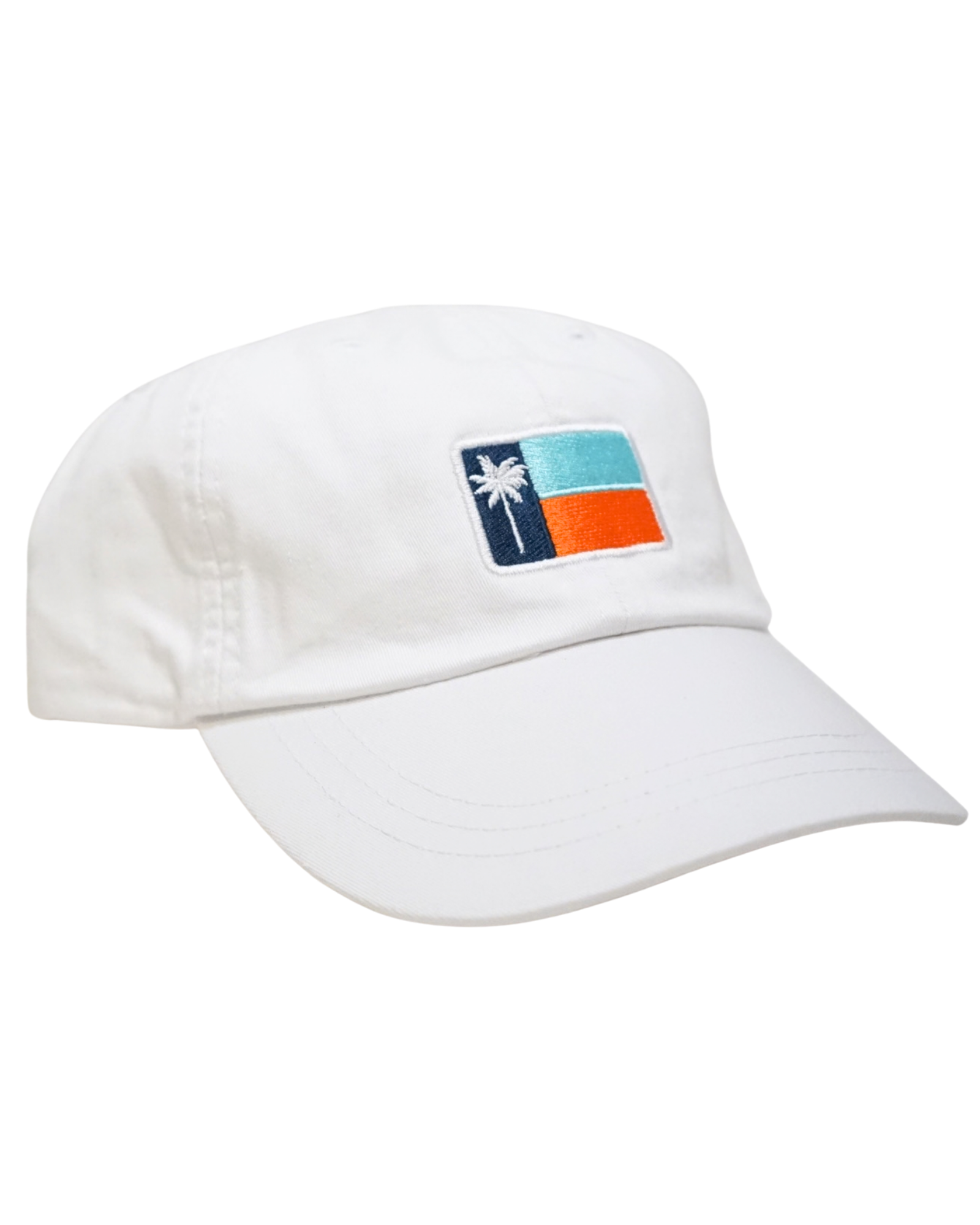 Classic Flag Cap - White